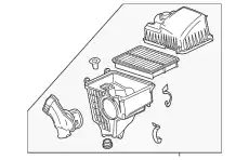 Фильтр воздушный MAZDA PE07-13-320E