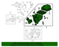 Фильтр воздушный MAZDA PE07-13-320E