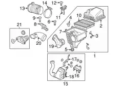 Фильтр воздушный MAZDA PE07-13-320E