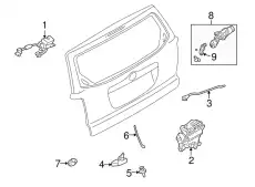 Решетка радиатора MAZDA ECY1-76-26YA