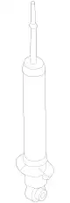 DAMPER,REAR NH46-28-700A MAZDA