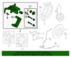 CALIPER(L),PADLESS-R D1Y1-26-99Z MAZDA