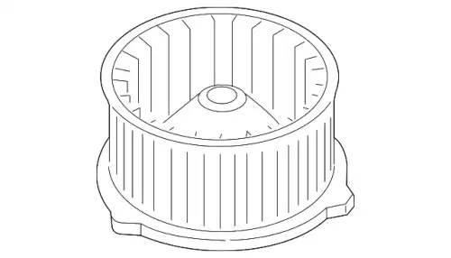 Вентилятор отопителя MAZDA GHP9-61-B10