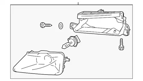 Фара противотуманная MAZDA FF14-51-690A