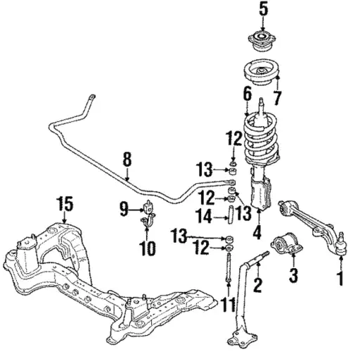 Рычаг подвески MAZDA LA01-34-270D