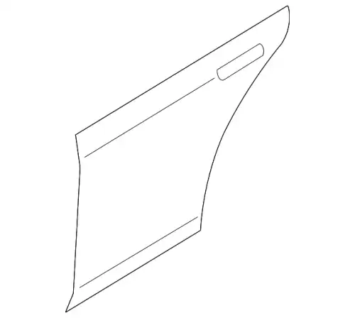 PANEL(R).OUT.-R.DOOR EG21-72-031A MAZDA