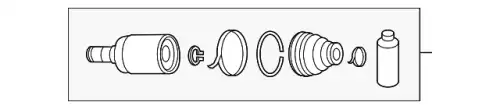 JOINT SET(L),INNER FTD4-22-620 MAZDA