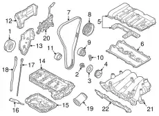 Шкив коленвала FSB8-11-400 MAZDA