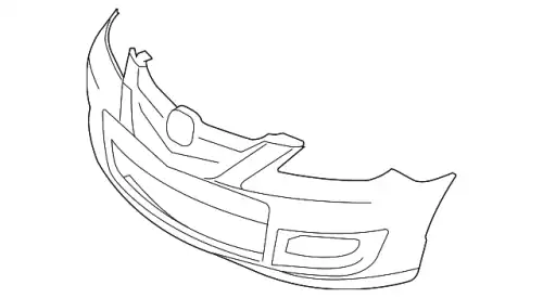 Бампер перед B37F-50-031D-BB MAZDA