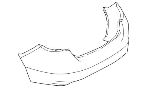 Бампер задний GSYL-50-221B-BB MAZDA
