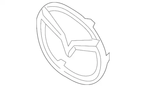  ЭМБЛЕМА GHR6-51-730 MAZDA