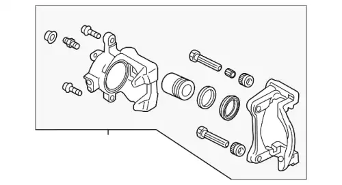 CALIPER(L).PADLESS-F NAYJ-33-99ZB MAZDA