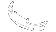 Бампер перед N0Y1-50-030A-BB MAZDA