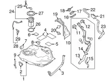 Фильтр воздушный MAZDA PE07-13-35Z