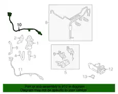 SENSOR AIR FUEL -USA LF3T-18-8G1 MAZDA