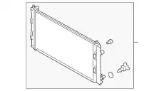 RADIATOR LFYA-15-SB0 MAZDA
