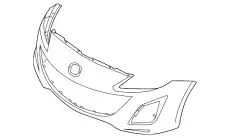 Бампер перед BBN6-50-031E-BB MAZDA