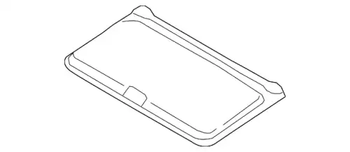 Стекло люка MAZDA TD12-69-890-75
