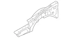 PANEL(R).WHEEL APRON N067-53-210A MAZDA