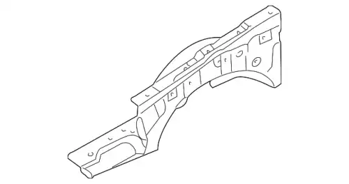 PANEL(L).WHEEL APRON N067-54-210C MAZDA
