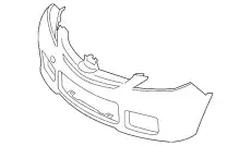 Бампер перед CCZ3-50-03X-BB MAZDA