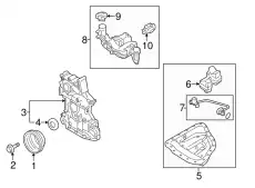 COVER FRONT N3H1-10-500J MAZDA