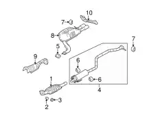 SILENCER PRE-USA L505-40-300D MAZDA