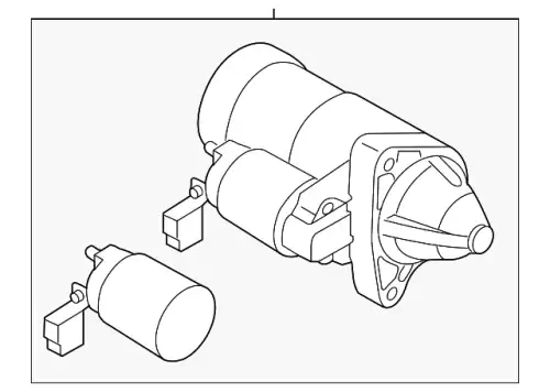 Стартер MAZDA PE07-18-400
