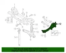 LINK(L).TRAILING B39D-28-250A MAZDA