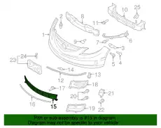 Решетка радиатора MAZDA GS3M-50-1T0C