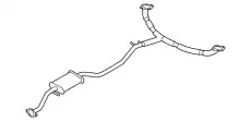 SILENCER PRE-R076/12 CA11-40-300C MAZDA