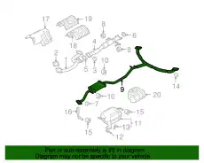 SILENCER PRE-R076/12 CA11-40-300C MAZDA