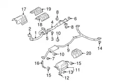 SILENCER PRE-R076/12 CA11-40-300C MAZDA