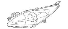 Фара MAZDA BBM4-51-0L0K