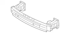 REINF..FRONT BUMPER BNYP-50-07YA MAZDA