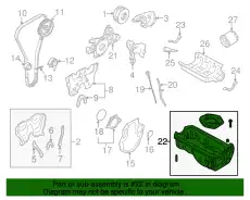Поддон картера двигателя MAZDA BP6D-10-400A