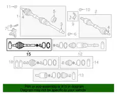JOINT SET(R).OUTER FTB8-22-510 MAZDA