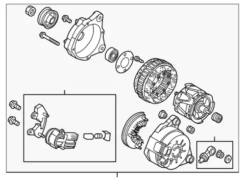 ALTERNATOR P51X-18-300B MAZDA