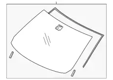 GLASS WINDSHIELD GJE8-63-900B MAZDA