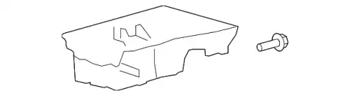 Поддон картера двигателя MAZDA CA60-10-400