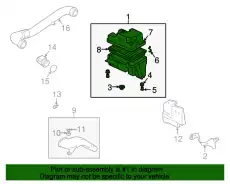 Фильтр воздушный MAZDA BP4W-13-320B