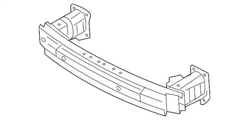 REINF..FRONT BUMPER BAY6-50-07Y MAZDA