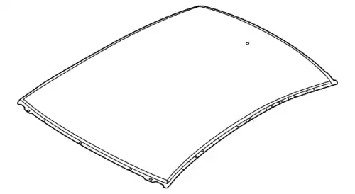 ПАНЕЛЬ КРЫШИ GHY1-70-600 MAZDA