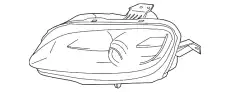 Фара MAZDA NH21-51-041E