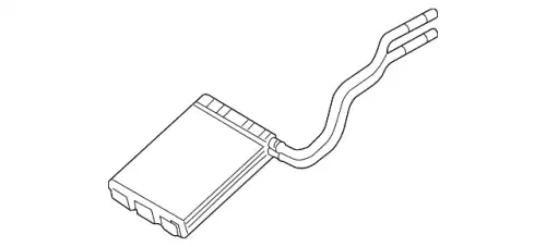 Радиатор кондиционера (конденсатор) MAZDA BBM4-61-A10