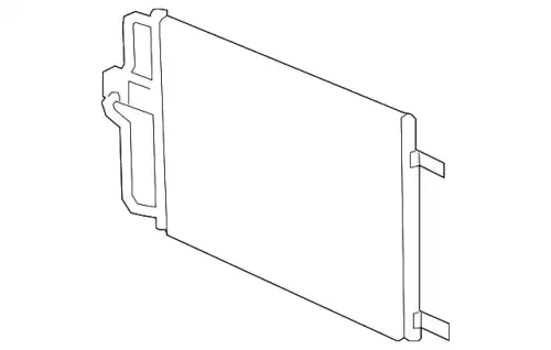 Радиатор кондиционера (конденсатор) MAZDA ZZC2-61-480B