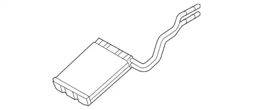 CORE.HEATER UNIT BBS1-61-A10 MAZDA