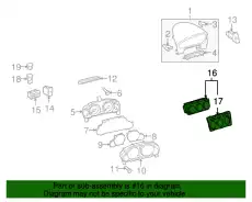 Фильтр воздушный MAZDA GS3L-61-190E