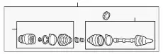 SHAFT(L),DRIVE GP11-25-60X MAZDA
