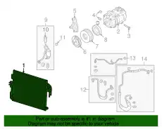 CONDENSER-USA ZZD2-61-480 MAZDA